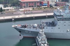 17日圆满完成远海综合实习结合访问俄